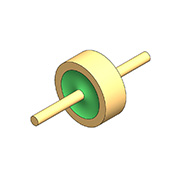 50Ω karakteristieke impedantie - enkele kern platte kop